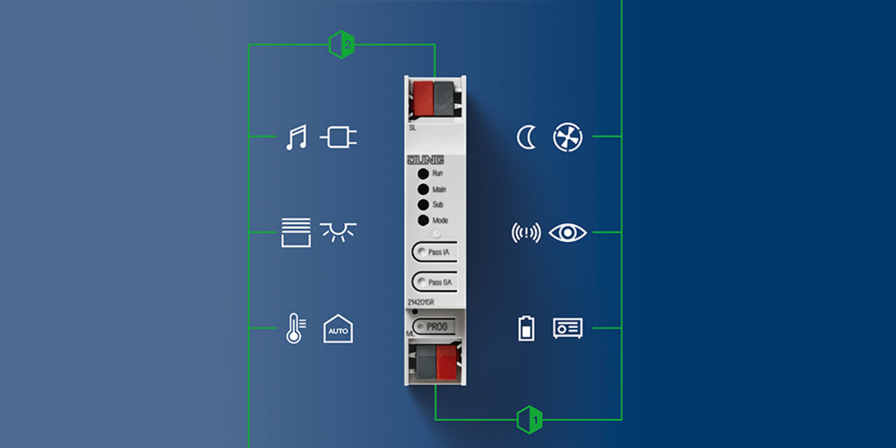 KNX Bereichs- und Linienkoppler bei Elektro Schröder GmbH in Schneverdingen