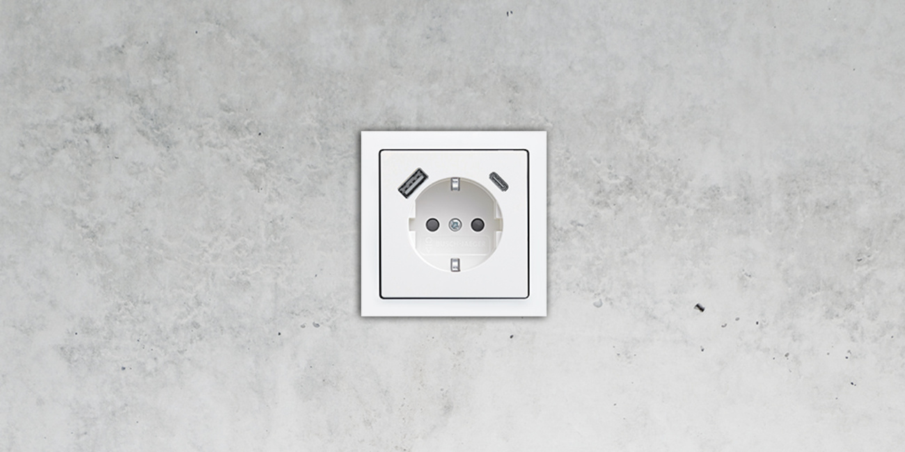 SCHUKO® USB-Steckdose bei Elektro Schröder GmbH in Schneverdingen